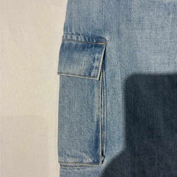 Pistola Light Blue Denim Mini Skirt - Picture 8 of 13